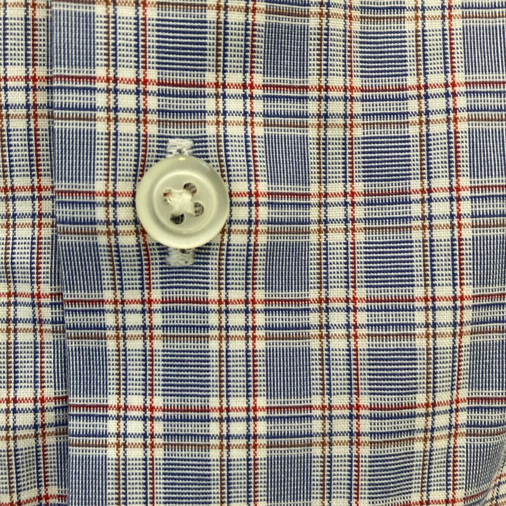Banana Republic Men's L Camden Fit Non-Iron Button Up Plaid Long Sleeve Shirt - Picture 5 of 13